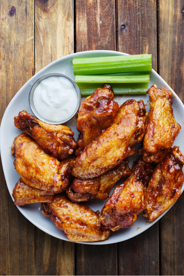 chicken wings and ranch 