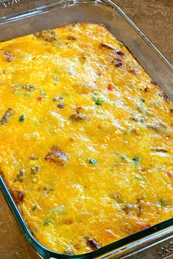 cooked egg casserole 