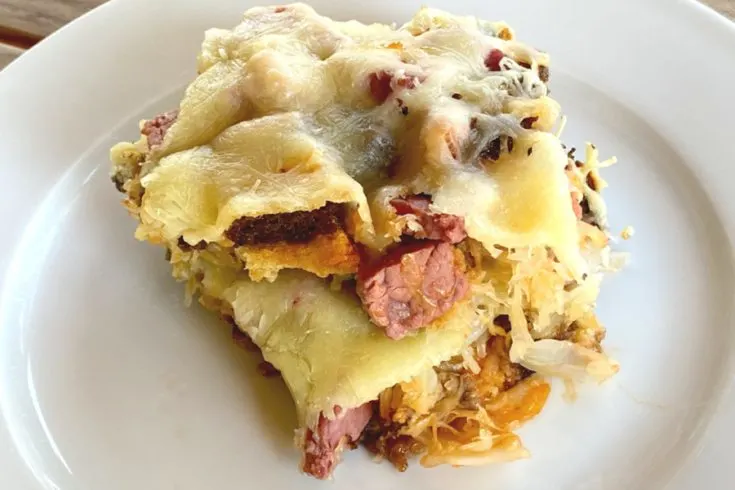 Easy Reuben Casserole