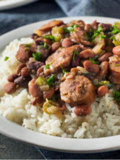 New Orleans red beans and rice