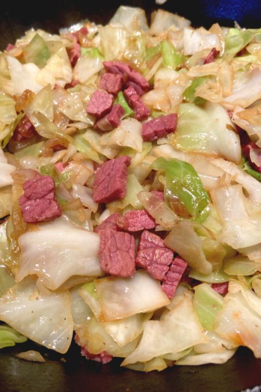Fried Corned Beef And Cabbage Recipe All The Taste, Very Little Work!