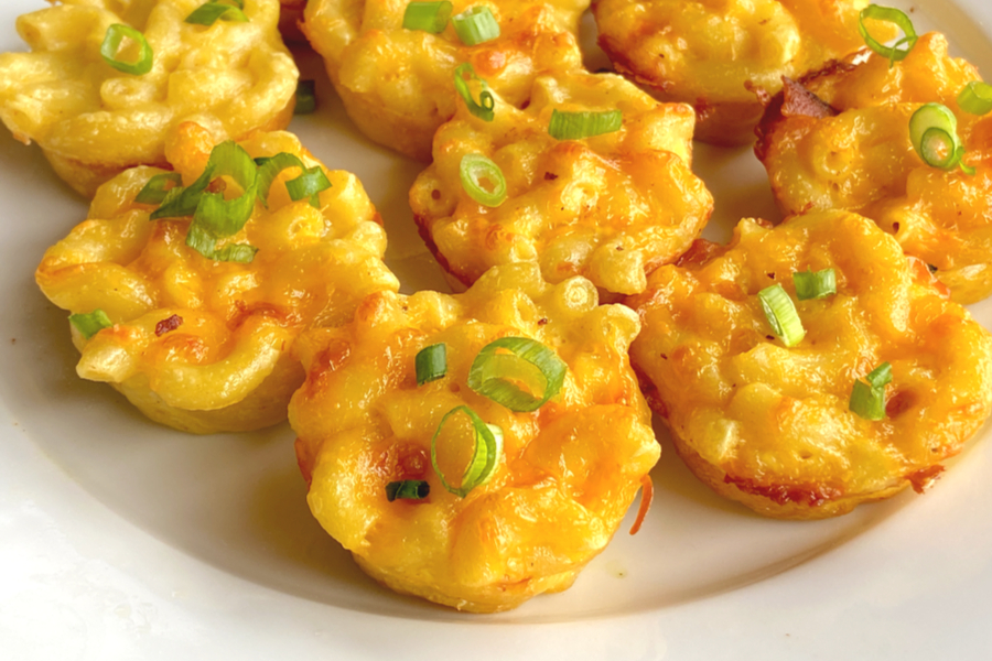 mini mac and cheese bites