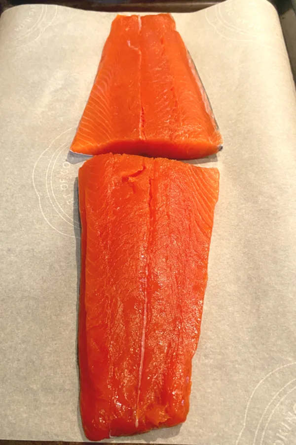 wild caught salmon filets 