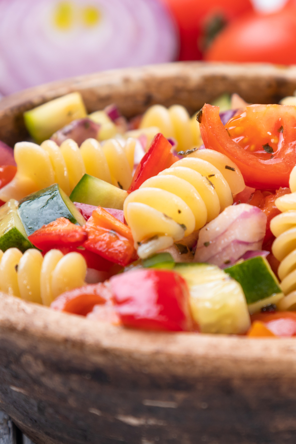 zesty italian pasta salad - Labor Day Recipes 