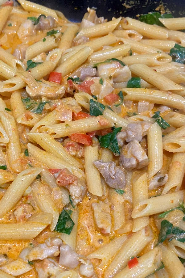 penne pasta with vodka sauce