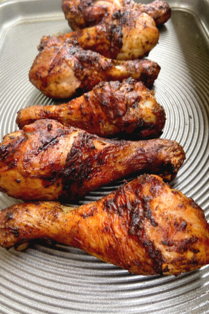 Grilled Barbecue Chicken Legs - Easy, Delicious & Budget Friendly Recipe