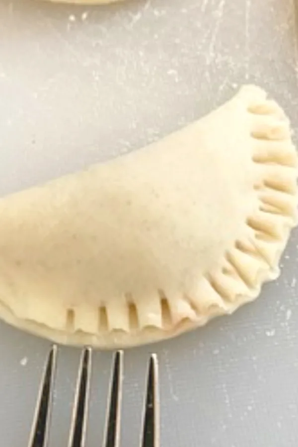 crimp the edges of hand pies 