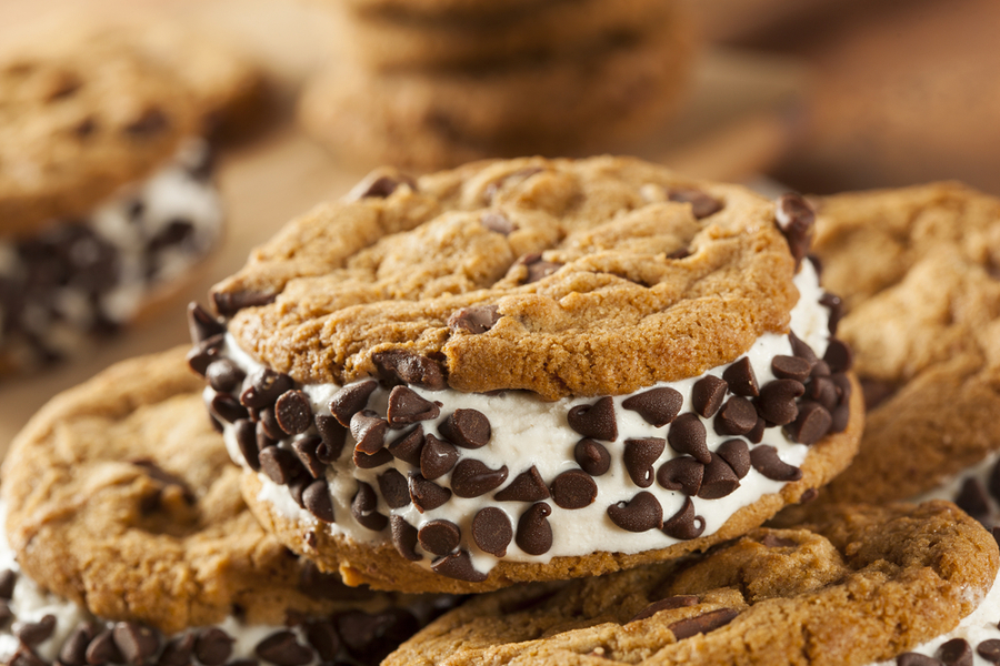 Chocolate Chip Ice Cream Sandwich Recipe