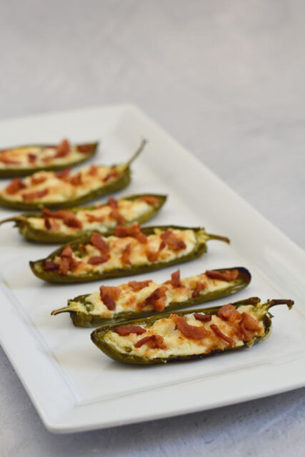 Baked Jalapeno Poppers - An Easy To Make Hand Held Appetizer