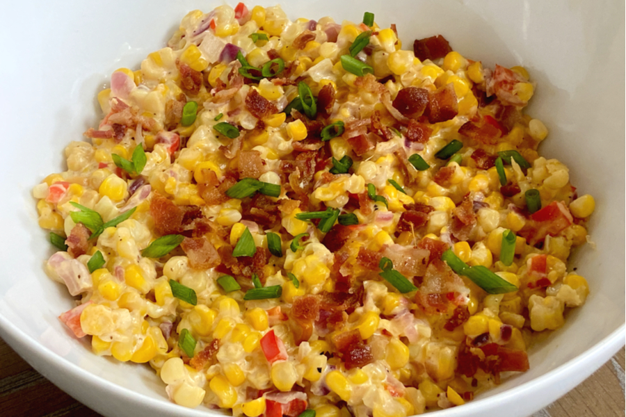 Creamy Confetti Corn A Classic Side Dish Made Even Better!