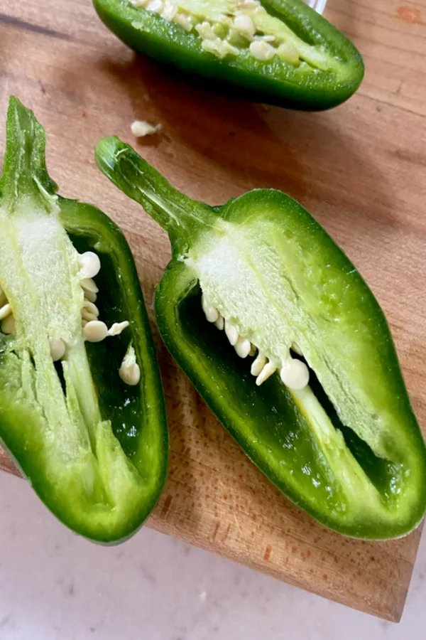 inside of jalapeno pepper