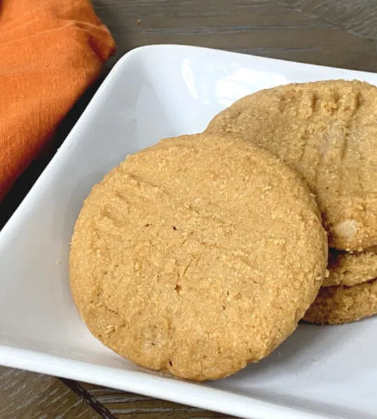 3 ingredient peanut butter cookie
