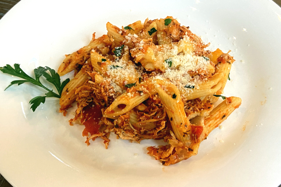 Crock Pot Chicken Parmesan Pasta Recipe Easy Dinner Recipe