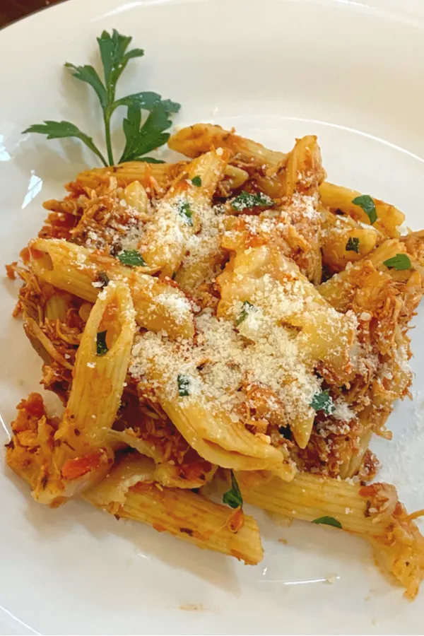 crock pot chicken parmesan pasta