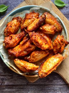 baked chicken wings