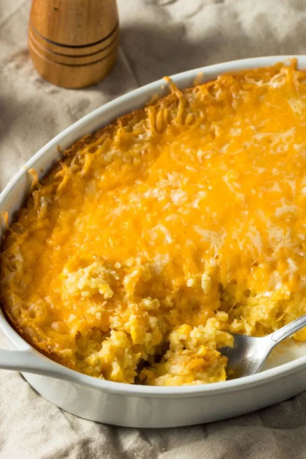 Easy Corn Casserole Recipe with Cheese 2023 - AtOnce