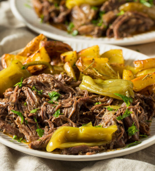 Crock Pot Mississippi Pot Roast