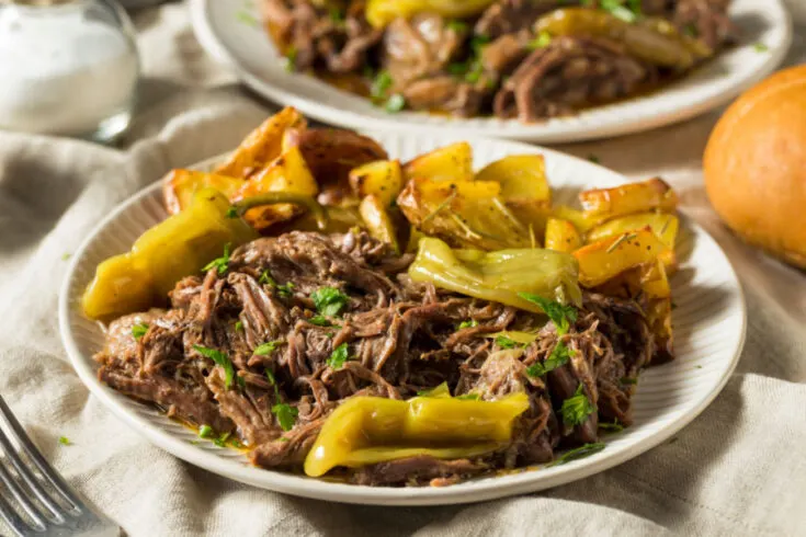 Crock Pot Mississippi Pot Roast