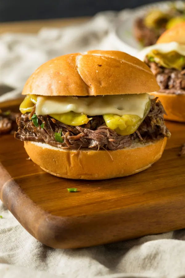 Mississippi Pot Roast sandwich 