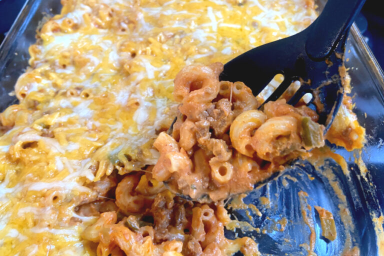 Sloppy Joe Pasta Casserole Recipe