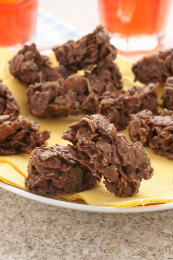 no bake corn flake cookies