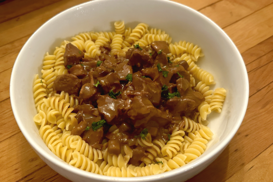 Easy Crock Pot Beef Tips And Noodles Recipe