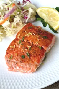 pan seared salmon