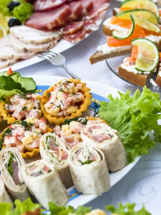 New Year's Eve appetizers