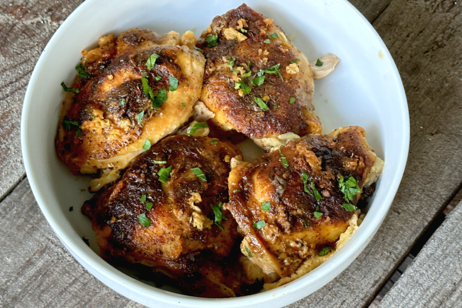 Featured 2 Crock Pot Lemon Garlic Chicken Thighs Make Your Meals