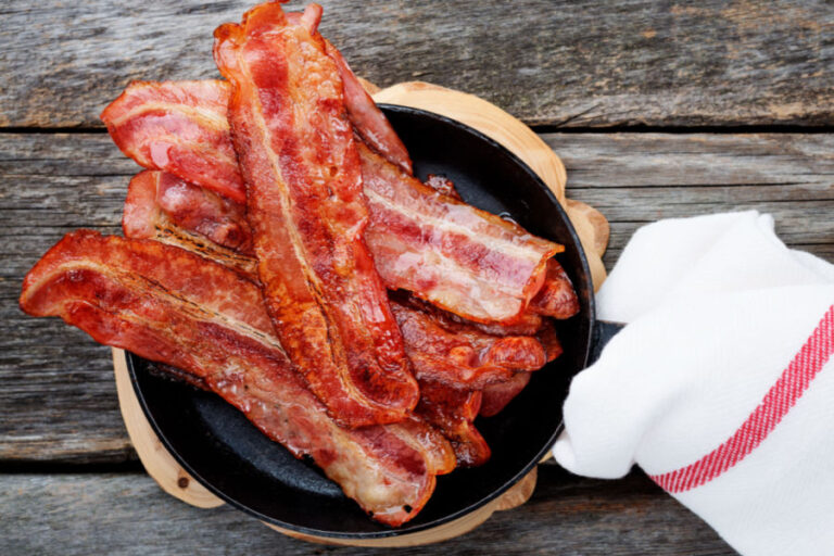 air fryer bacon