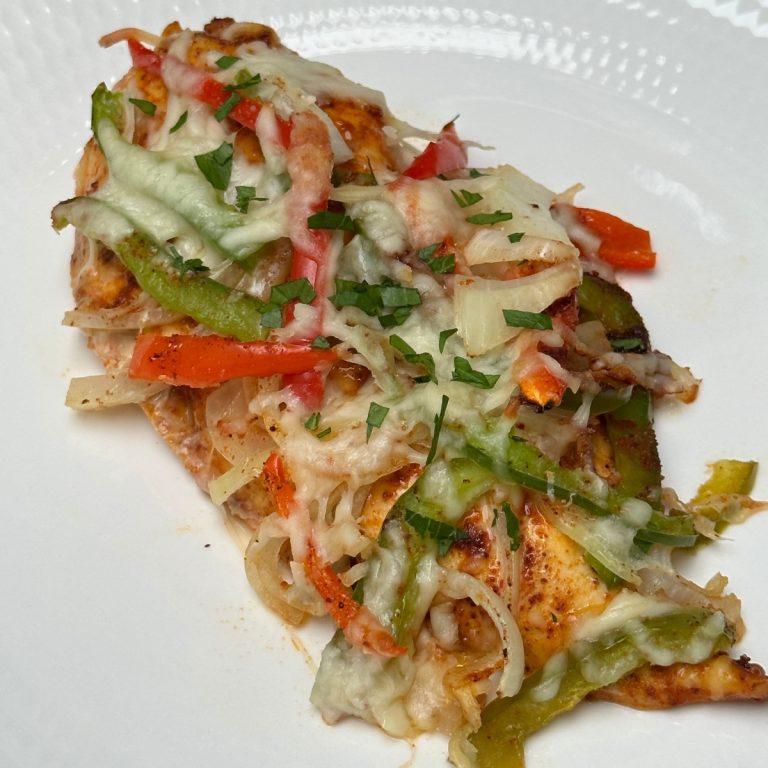 chicken fajita casserole