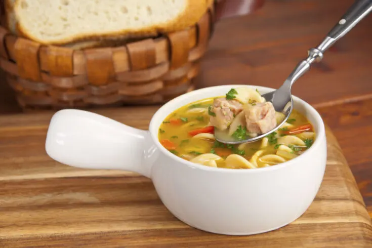 homemade chicken noodle soup