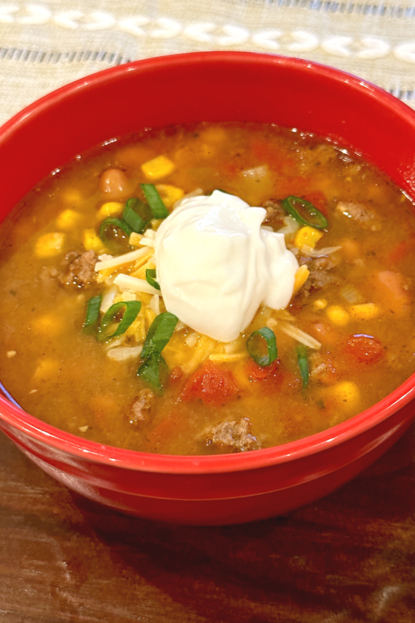 crock pot taco soup