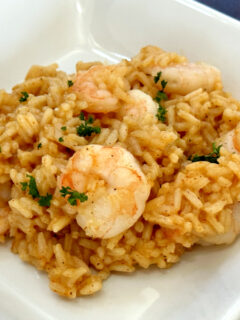 cajun shrimp and rice skillet