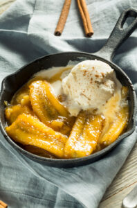 skillet bananas foster