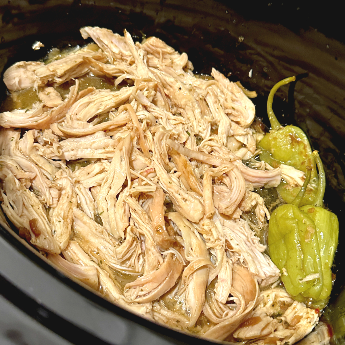 This crockpot Mississippi chicken coukd not be any easier! Recipe