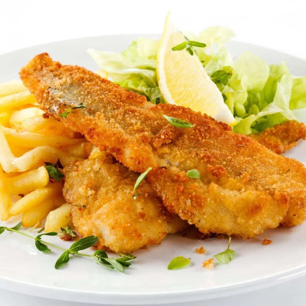 air fryer fish and chips