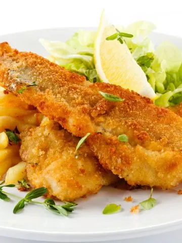 air fryer fish and chips