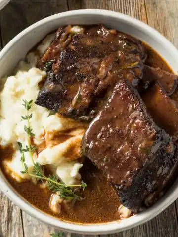 braised beef short ribs