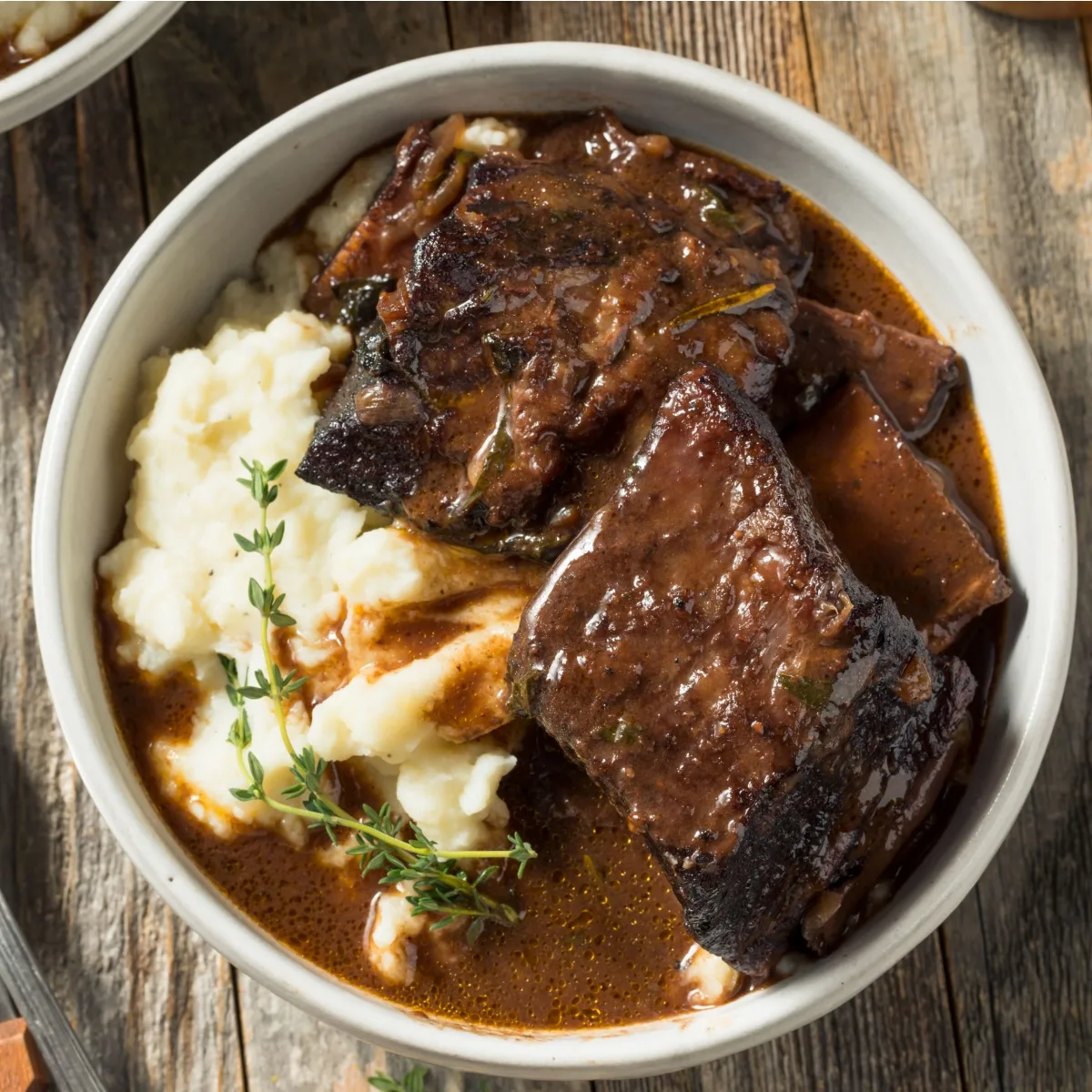 braised beef short ribs