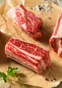 raw short rib