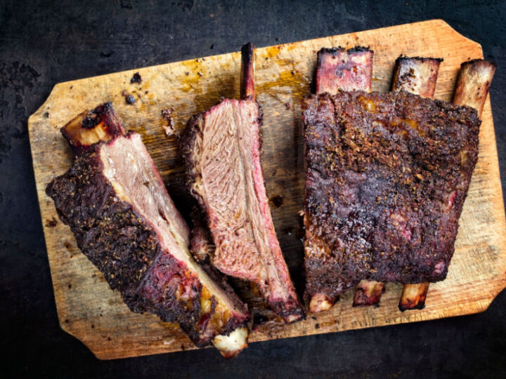 Beef short shop ribs recipe smoker