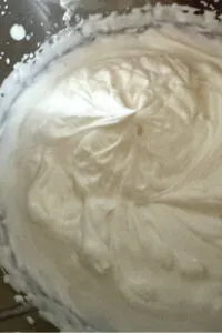 homemade whipped cream