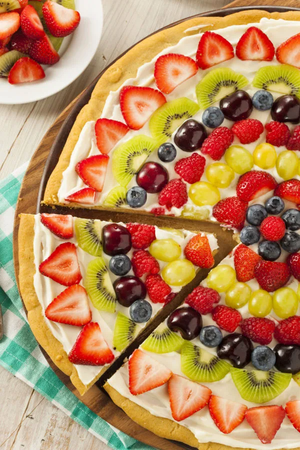 fruit pizza as a 4th of July side dish recipe