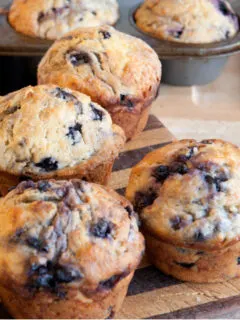 blueberry zucchini muffins