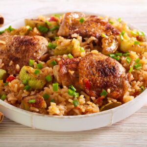 chicken, rice and corn casserole