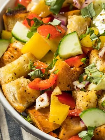 easy Panzanella salad