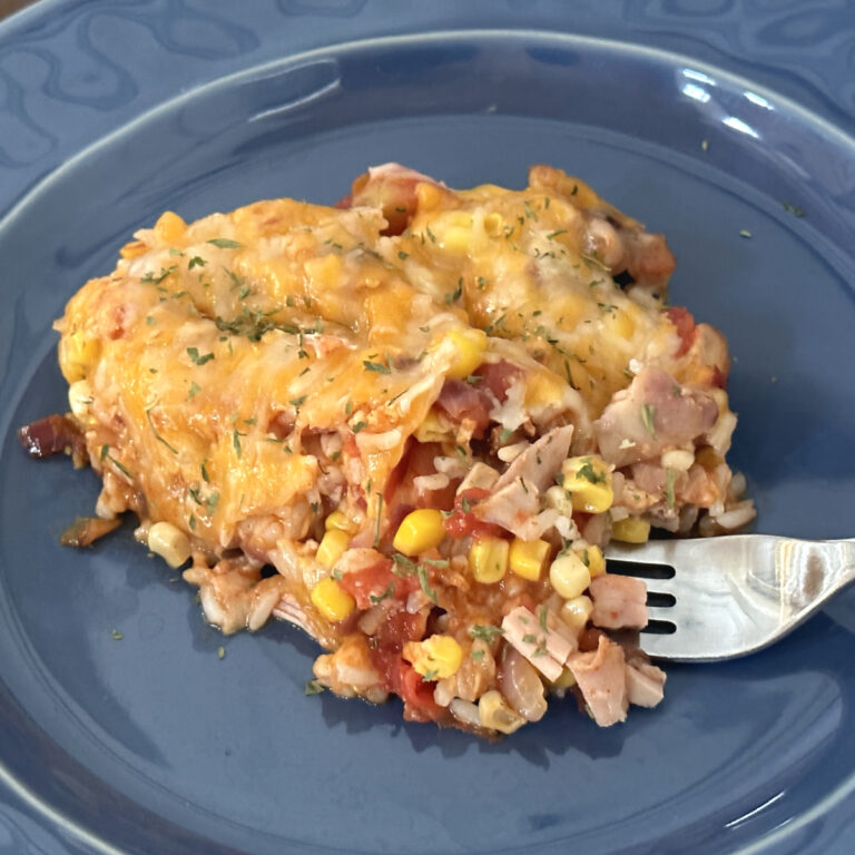 chicken rice corn casserole