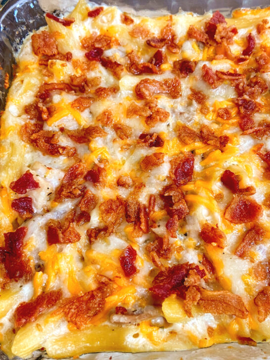 chicken bacon ranch casserole