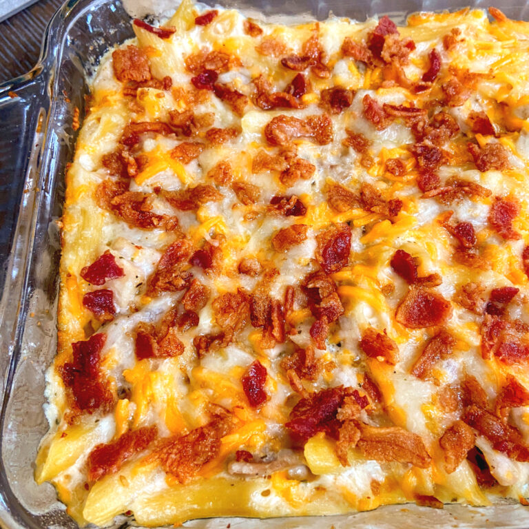 chicken bacon ranch casserole